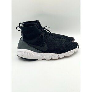 Nike Air Footscape Magista Flyknit Sneakers Black/White Mens Size 10